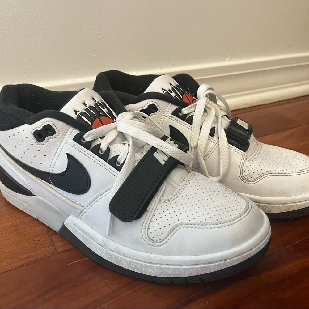 Nike x Billie Eilish Air Alpha Force 88 White and Black Sneakers Sz 7.5